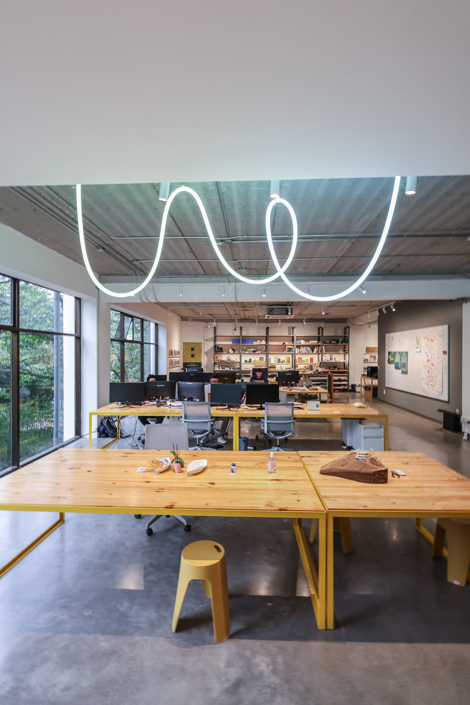Inverse Project studio workspace